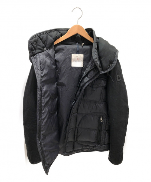 MONCLER（モンクレール）MONCLER (モンクレール) ダウンジャケット ブラック サイズ:2 RYANの古着・服飾アイテム
