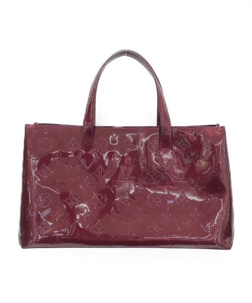 LOUIS VUITTON（ルイ ヴィトン）LOUIS VUITTON (ルイヴィトン) ウィルシャーPM ボルドー サイズ:PM ヴェルニ M91644の古着・服飾アイテム