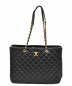 CHANEL（シャネル）の古着「チェーントートバッグ」｜ブラック