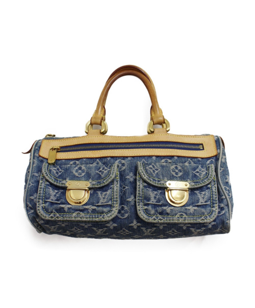 LOUIS VUITTON（ルイ ヴィトン）LOUIS VUITTON (ルイヴィトン) ネオスピーディ ブルー サイズ:- モノグラム・デニム M95019 SP0036の古着・服飾アイテム