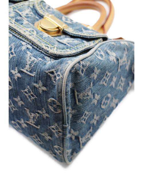 LOUIS VUITTON（ルイ ヴィトン）LOUIS VUITTON (ルイヴィトン) ネオスピーディ ブルー サイズ:- モノグラム・デニム M95019 SP0036の古着・服飾アイテム
