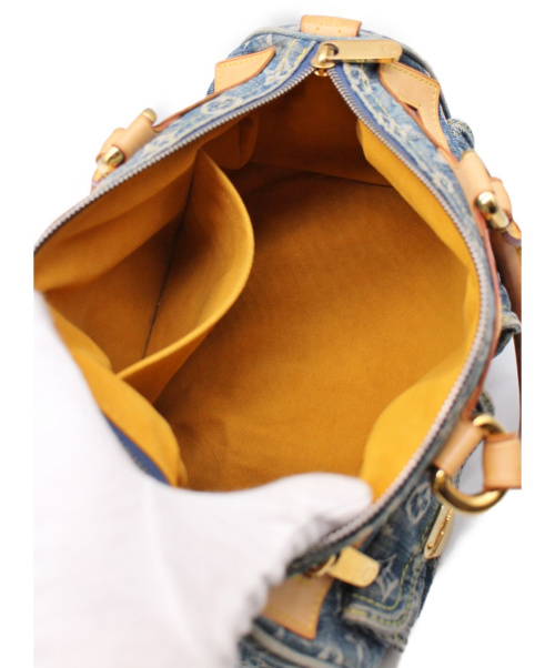 LOUIS VUITTON（ルイ ヴィトン）LOUIS VUITTON (ルイヴィトン) ネオスピーディ ブルー サイズ:- モノグラム・デニム M95019 SP0036の古着・服飾アイテム