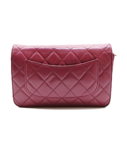 CHANEL（シャネル）CHANEL (シャネル) ショルダーチェーンウォレット パープル サイズ:- 125367983の古着・服飾アイテム