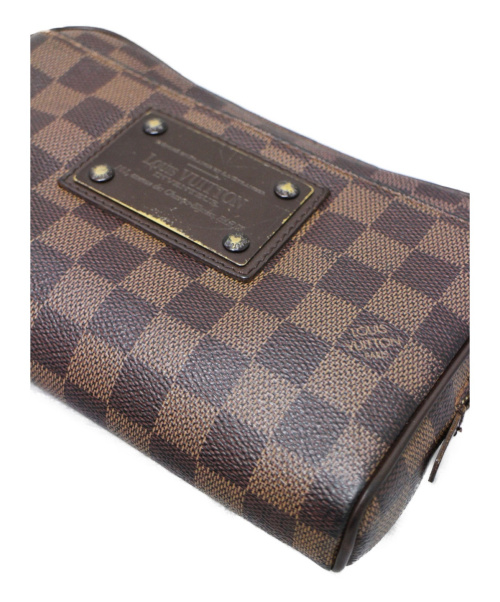 LOUIS VUITTON（ルイ ヴィトン）LOUIS VUITTON (ルイヴィトン) バムバッグブルックリン ブラウン サイズ:-の古着・服飾アイテム