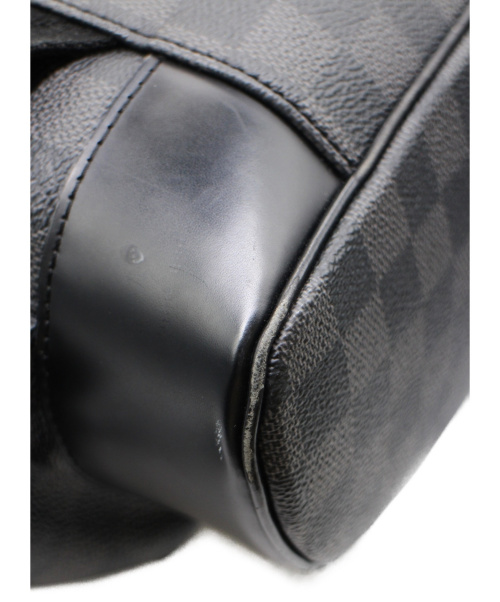 LOUIS VUITTON（ルイ ヴィトン）LOUIS VUITTON (ルイヴィトン) クリストファーPM ブラック サイズ:PM ダミエ・グラフィット N41379 TR2134の古着・服飾アイテム