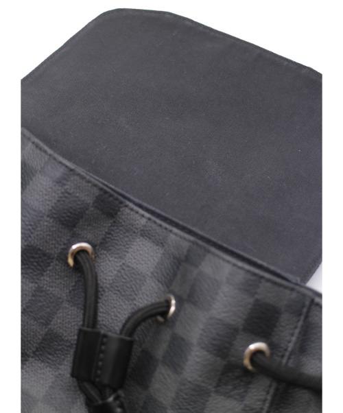 LOUIS VUITTON（ルイ ヴィトン）LOUIS VUITTON (ルイヴィトン) クリストファーPM ブラック サイズ:PM ダミエ・グラフィット N41379 TR2134の古着・服飾アイテム