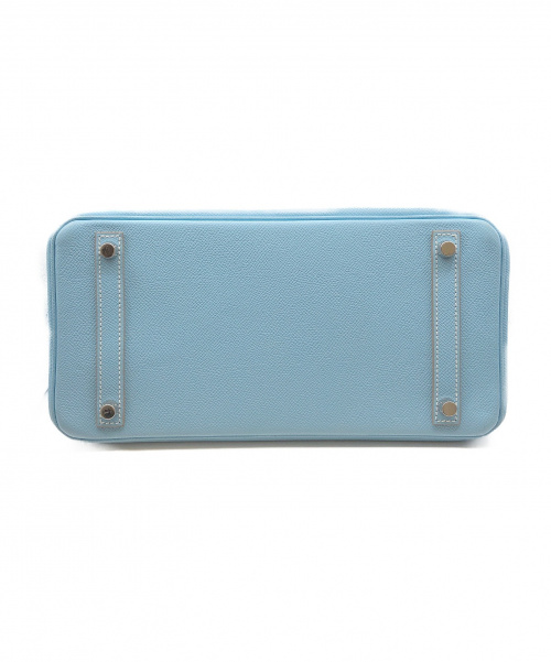 HERMES（エルメス）HERMES (エルメス) キャンディバーキン30 セレスト×ミコノス バイカラー サイズ:30 エプソン シルバー金具の古着・服飾アイテム