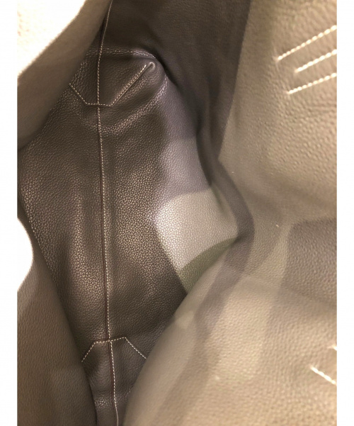 HERMES（エルメス）HERMES (エルメス) ドゥブルセンス45 グレージュ×オリーブ サイズ:45の古着・服飾アイテム