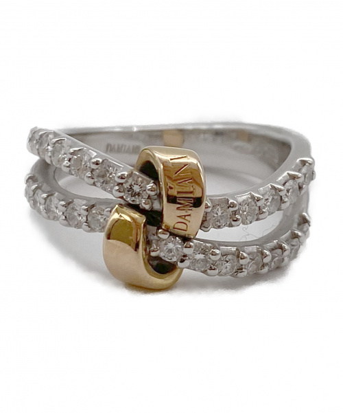 DAMIANI（ダミアーニ）DAMIANI (ダミアーニ) パヴェダイヤリング サイズ:11の古着・服飾アイテム