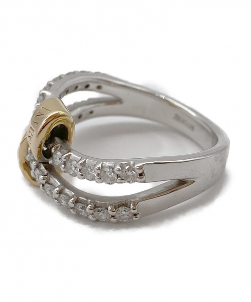 DAMIANI（ダミアーニ）DAMIANI (ダミアーニ) パヴェダイヤリング サイズ:11の古着・服飾アイテム