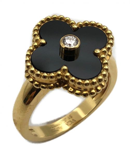 VAN CLEEF & ARPELS（ヴァンクリーフ＆アーペル）VAN CLEEF & ARPELS (ヴァンクリーフ＆アーペル) ヴィンテージアルハンブラリング サイズ:51（11号）の古着・服飾アイテム