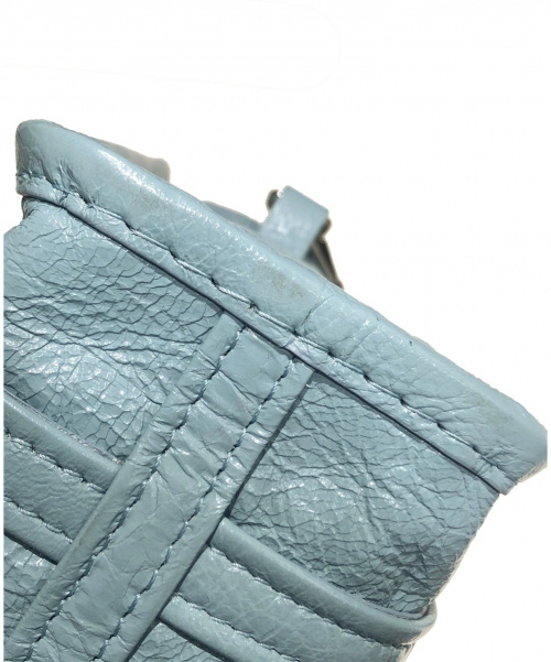BALENCIAGA（バレンシアガ）BALENCIAGA (バレンシアガ) バザールショッパー スカイブルー サイズ:XXS ■の古着・服飾アイテム