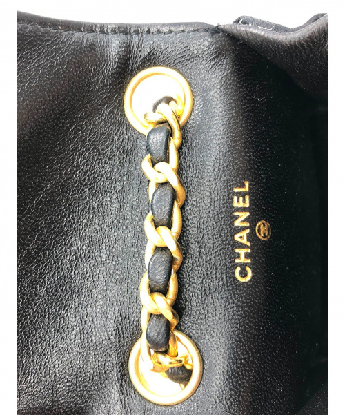CHANEL（シャネル）CHANEL (シャネル) マイクロミニマトラッセ ブラック サイズ:-の古着・服飾アイテム
