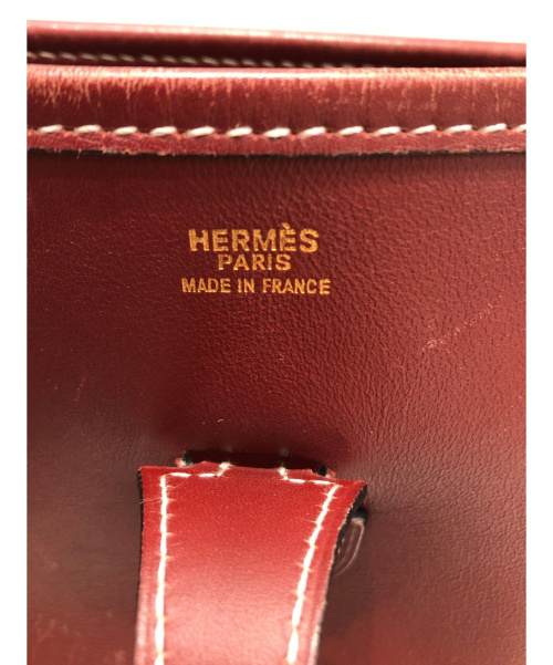 HERMES（エルメス）HERMES (エルメス) エブリンPM　Ⅰ レッド サイズ:PM エブリンⅠ □D(2000年)の古着・服飾アイテム