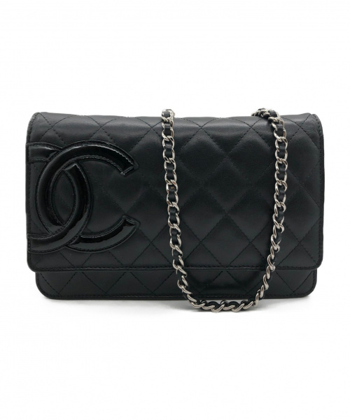 CHANEL（シャネル）CHANEL (シャネル) チェーンウォレット ブラック サイズ:-の古着・服飾アイテム