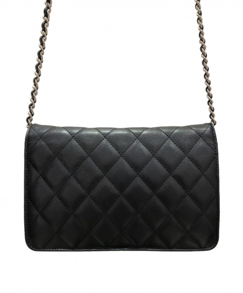 CHANEL（シャネル）CHANEL (シャネル) チェーンウォレット ブラック サイズ:-の古着・服飾アイテム