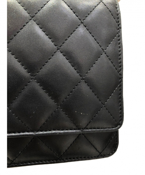 CHANEL（シャネル）CHANEL (シャネル) チェーンウォレット ブラック サイズ:-の古着・服飾アイテム