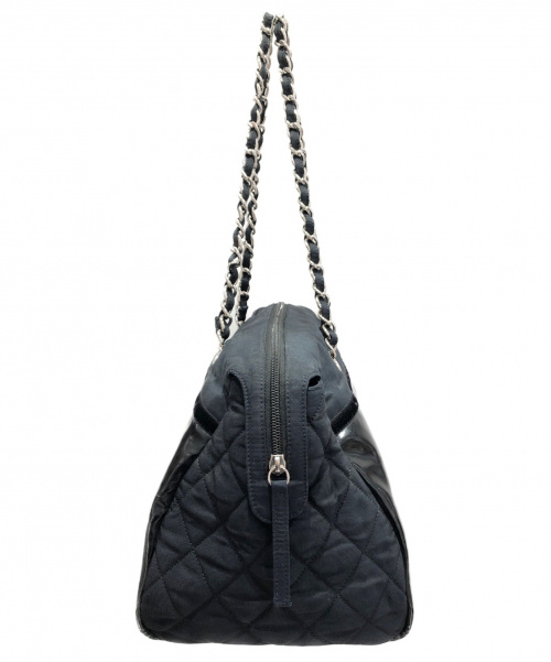 CHANEL（シャネル）CHANEL (シャネル) ココマークチェーンショルダーバッグ ブラック サイズ:-の古着・服飾アイテム