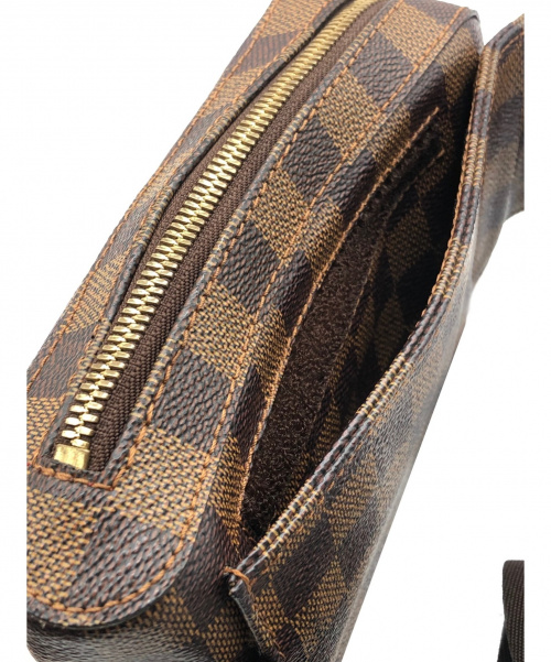 LOUIS VUITTON（ルイ ヴィトン）LOUIS VUITTON (ルイ ヴィトン) ジェロニモス ブラウン サイズ:- CA0043の古着・服飾アイテム