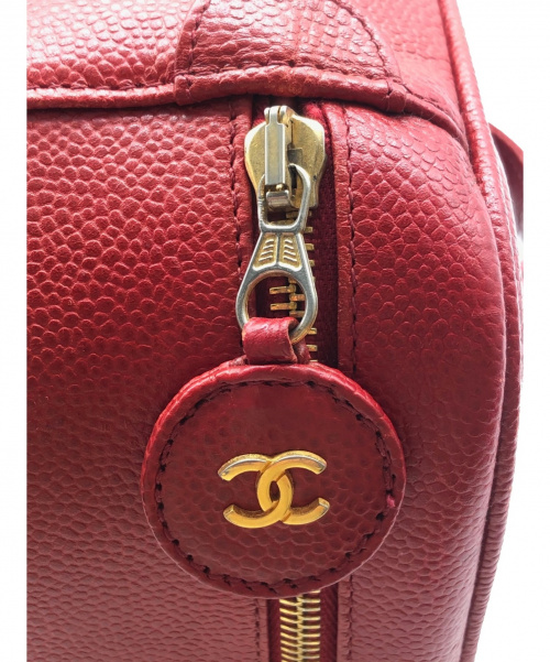 CHANEL（シャネル）CHANEL (シャネル) バニティバッグ レッド サイズ:-の古着・服飾アイテム