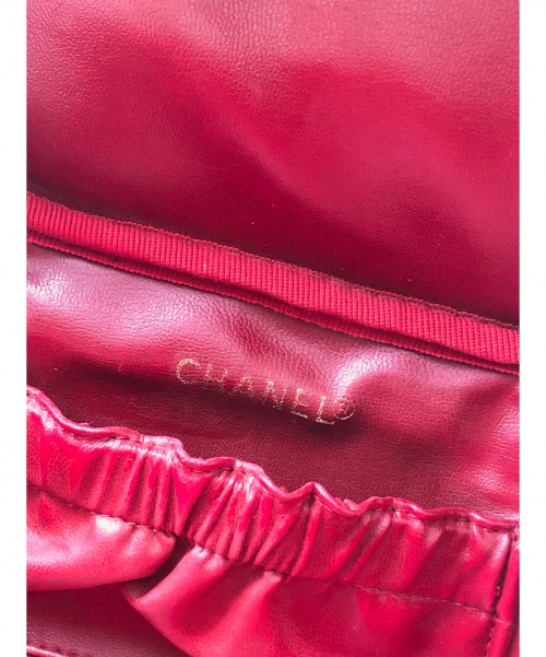 CHANEL（シャネル）CHANEL (シャネル) バニティバッグ レッド サイズ:-の古着・服飾アイテム