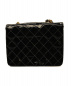 CHANEL (シャネル) シングルフラップマトラッセ ブラック サイズ:- エナメル：138000円