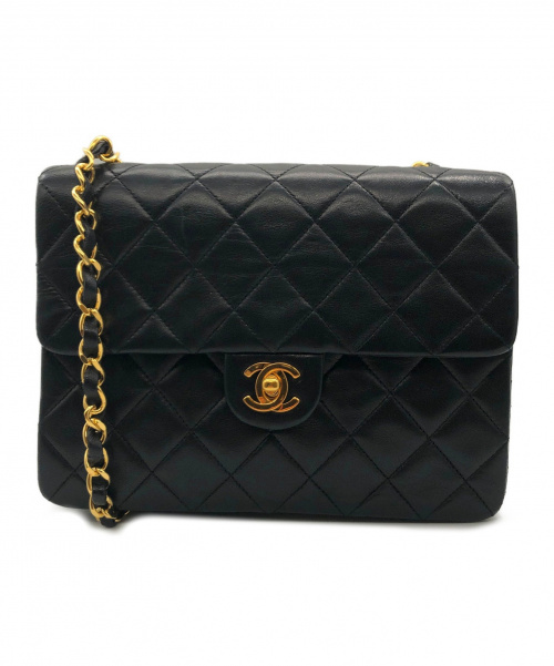 CHANEL（シャネル）CHANEL (シャネル) ミニマトラッセ ブラック サイズ:20 ミニマトラッセの古着・服飾アイテム
