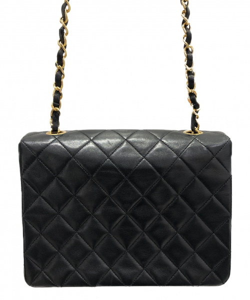 CHANEL（シャネル）CHANEL (シャネル) ミニマトラッセ ブラック サイズ:20 ミニマトラッセの古着・服飾アイテム