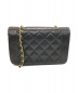 CHANEL (シャネル) ダイアナフラップ ブラック サイズ:22 チェーンショルダーバッグ　ラムスキン：228000円