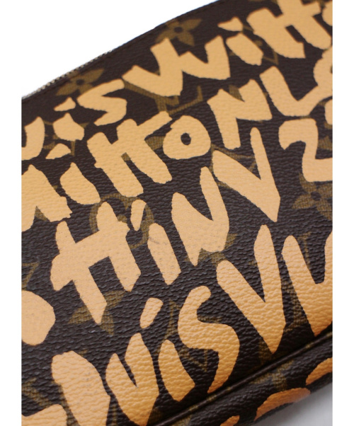 LOUIS VUITTON（ルイ ヴィトン）LOUIS VUITTON (ルイヴィトン) ポシェット・アクセソワール サイズ:- グラフィティライン M92193 AR0071の古着・服飾アイテム