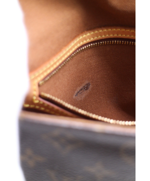 LOUIS VUITTON（ルイ ヴィトン）LOUIS VUITTON (ルイヴィトン) ミニルーピング ブラウン サイズ:ミニ モノグラム M51147 MI0052の古着・服飾アイテム