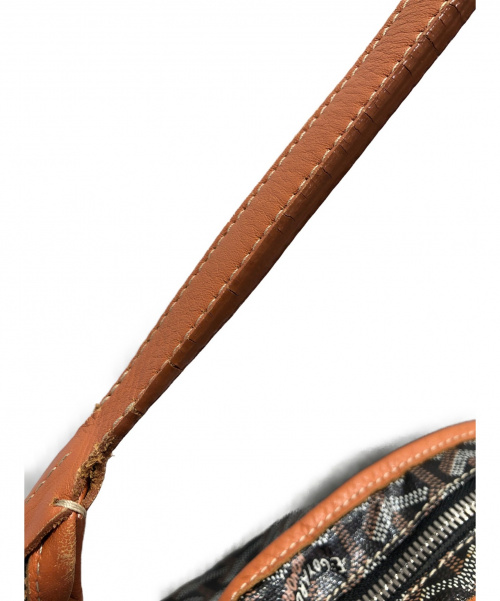 GOYARD（ゴヤール）GOYARD (ゴヤール) フィジー ブラック×ブラウン サイズ:- ワンショルダーバッグの古着・服飾アイテム