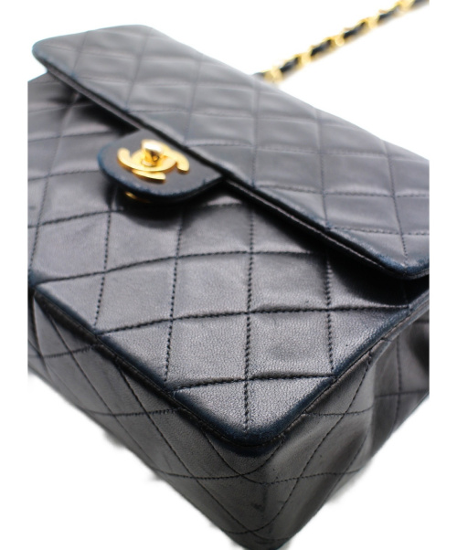 CHANEL（シャネル）CHANEL (シャネル) マトラッセチェーンショルダーバッグ ブラック サイズ:-の古着・服飾アイテム