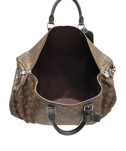 LOUIS VUITTON（ルイ ヴィトン）LOUIS VUITTON (ルイヴィトン) マカサー キーポル・バンドリエール55 サイズ:55 モノグラムマカサー M56714の古着・服飾アイテム