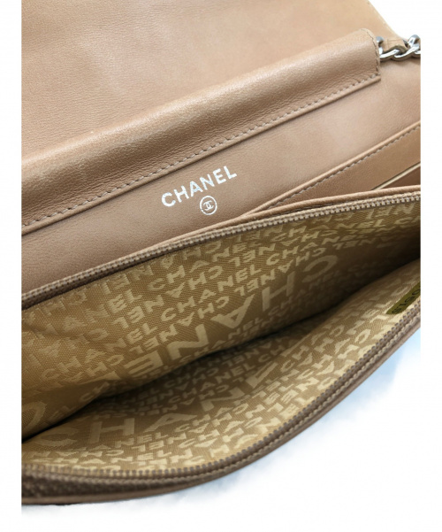 CHANEL（シャネル）CHANEL (シャネル) チェーンウォレット ブラック サイズ:-の古着・服飾アイテム