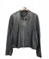 CHROME HEARTS（クロムハーツ）の古着「レザーライダースジャケット」｜ブラック