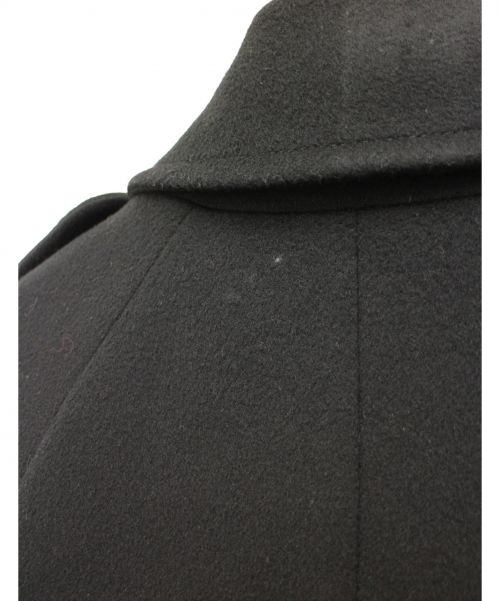 CHANEL（シャネル）CHANEL (シャネル) ダブルウールコート ブラック サイズ:34の古着・服飾アイテム