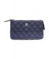 CHANEL（シャネル）の古着「コスメポーチ」｜ネイビー