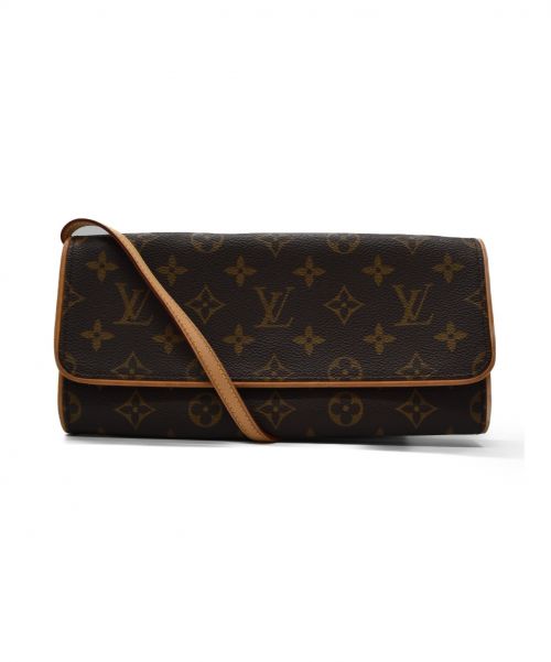 LOUIS VUITTON（ルイ ヴィトン）LOUIS VUITTON (ルイヴィトン) ポシェットツイン サイズ:GM モノグラム M51852の古着・服飾アイテム