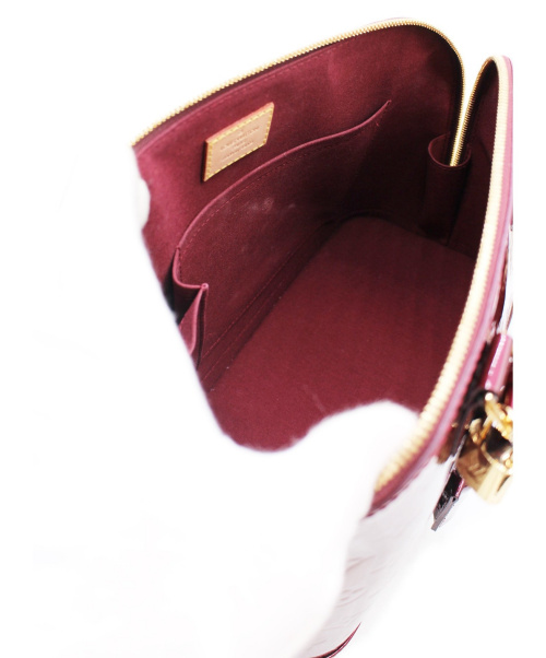 LOUIS VUITTON（ルイ ヴィトン）LOUIS VUITTON (ルイヴィトン) アルマPM ボルドー サイズ:PM ヴェルニ M91611 ■の古着・服飾アイテム
