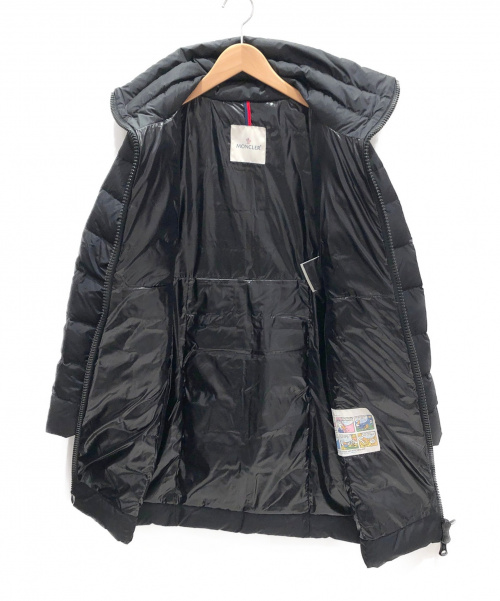 MONCLER（モンクレール）MONCLER (モンクレール) ロングダウンコート ブラック ARGELESの古着・服飾アイテム