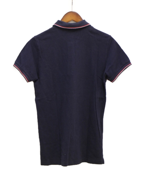 MONCLER（モンクレール）MONCLER (モンクレール) MAGLIA POLO MANICA CORTA ネイビー サイズ:14の古着・服飾アイテム
