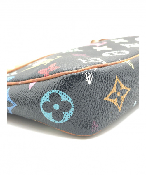 LOUIS VUITTON（ルイ ヴィトン）LOUIS VUITTON (ルイヴィトン) ポシェットアクセソワール ブラック サイズ:- マルチカラー M92648 SL1013の古着・服飾アイテム