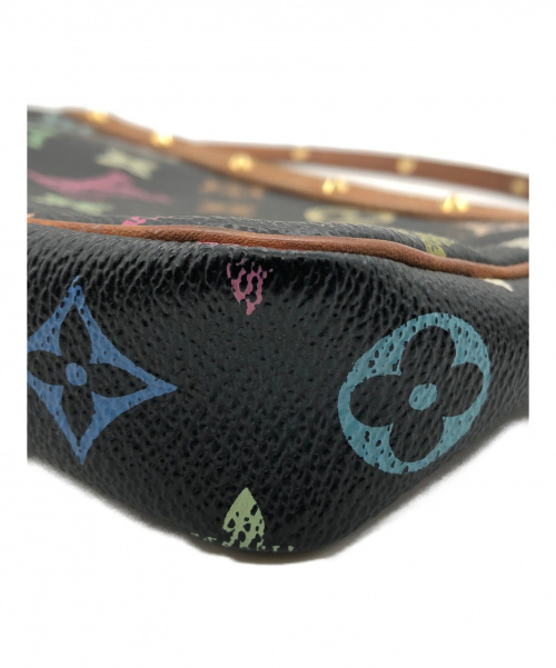 LOUIS VUITTON（ルイ ヴィトン）LOUIS VUITTON (ルイヴィトン) ポシェットアクセソワール ブラック サイズ:- マルチカラー M92648 SL1013の古着・服飾アイテム