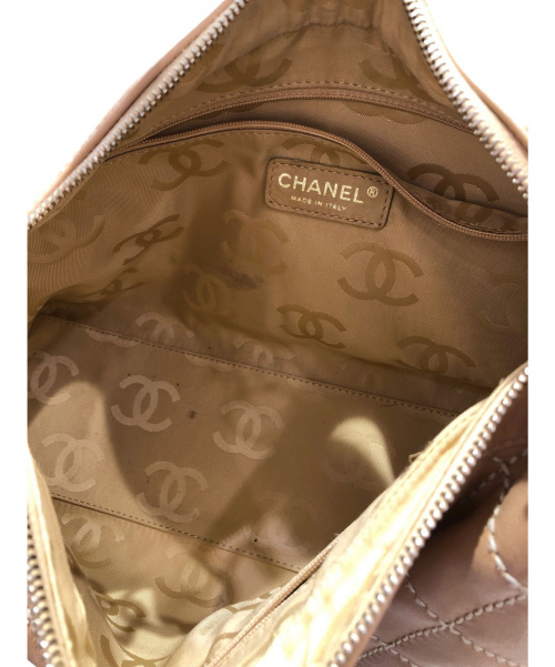 CHANEL（シャネル）CHANEL (シャネル) ワイルドステッチ ショルダーバッグ ベージュ サイズ:-の古着・服飾アイテム