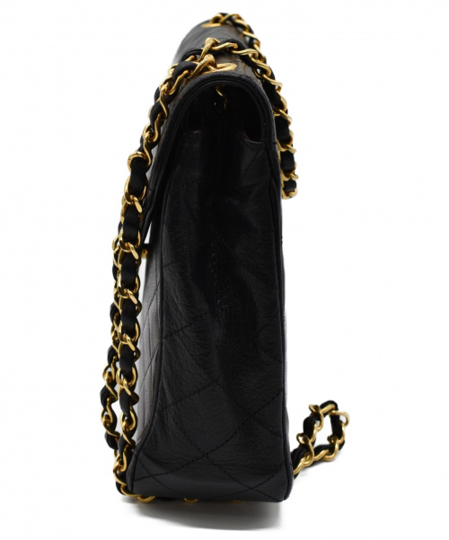 CHANEL（シャネル）CHANEL (シャネル) マトラッセチェーンショルダーバッグ ブラック サイズ:-の古着・服飾アイテム