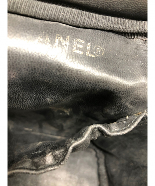 CHANEL（シャネル）CHANEL (シャネル) バニティバッグ ブラック サイズ:ｰ キャビアスキン 　ココマークの古着・服飾アイテム