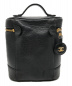 CHANEL (シャネル) バニティバッグ ブラック サイズ:ｰ キャビアスキン 　ココマーク：49800円