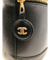 中古・古着 CHANEL (シャネル) バニティバッグ ブラック サイズ:ｰ キャビアスキン 　ココマーク：49800円
