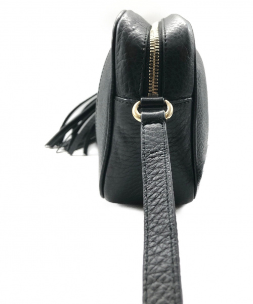 GUCCI（グッチ）GUCCI (グッチ) ソーホーディスコショルダーバッグ ブラック サイズ:- 308364の古着・服飾アイテム